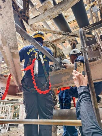 ▲▼台電興達電廠爆炸             。（圖／台電提供）