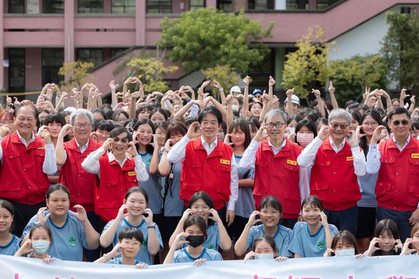 ▲▼總統賴清德前往宜蘭蘭陽女中視導「114年國家防災日」相關活動。（圖／翻攝賴清德臉書）