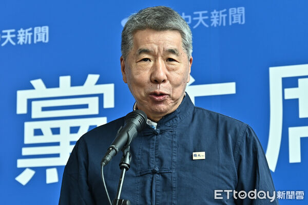 ▲▼張亞中出席中天新聞舉辦《國民黨主席大辯論》。（圖／記者李毓康攝）