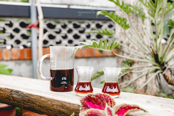 ▲▼龍潭咖啡廳推薦「瑞陽咖啡」，就連在地人都不知道的隱密咖啡廳，100塊手沖咖啡喝到飽。（圖／部落客黑皮提供）