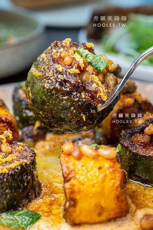 ▲▼高雄超美城市餐酒館「LAB PIER2駁二店」!約會聚餐必吃創意料理，推薦章魚麵疙瘩與戰斧豬排。（圖／部落客虎麗提供）