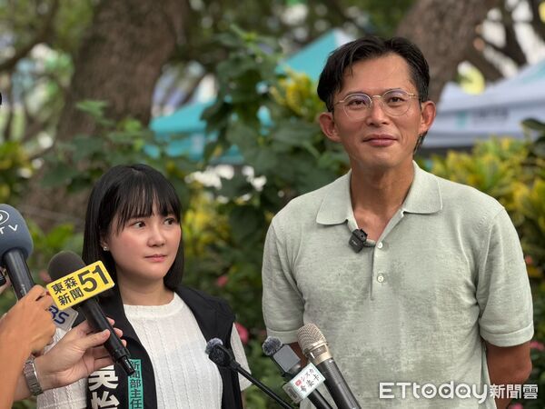 ▲▼民眾黨主席黃國昌出席台北市黨部「眾夏FUN電趣」親子園遊會。（圖／記者陳家祥攝）