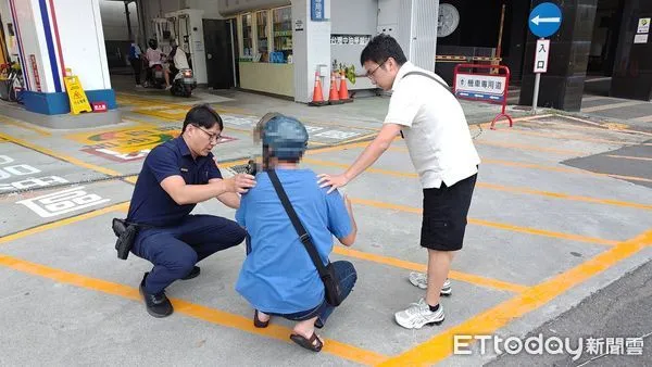 ▲涉嫌殺人未遂的陳姓嫌犯，逃跑2小時之後被警方逮捕            。（圖／記者吳奕靖翻攝）