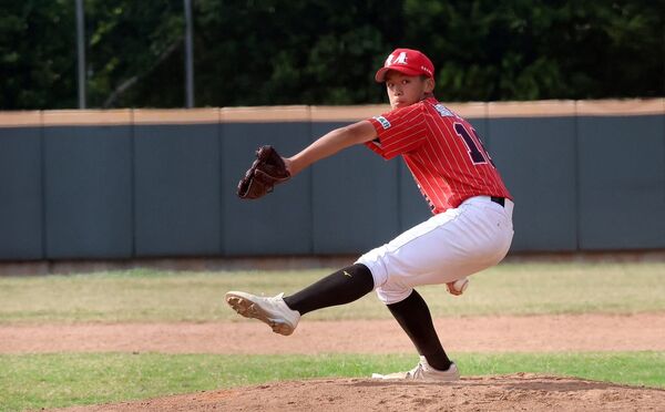 ▲桃園盃／重慶國中火力全開　9比1擊退中興國中。（圖／桃園市桃園盃全國四級棒球錦標賽提供，下同）