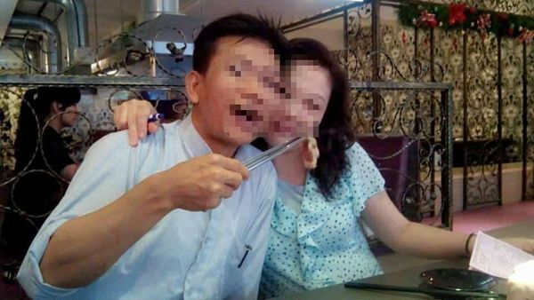 ▲華視男主播(左)涉嫌性騷遭調查。（圖／翻攝臉書）