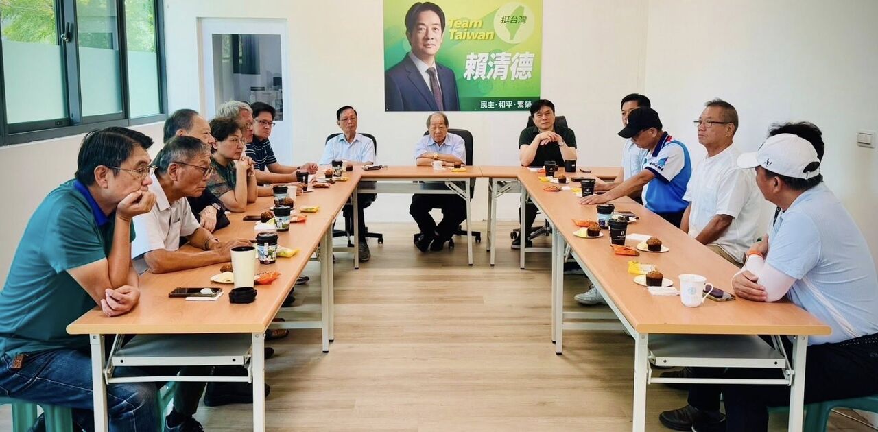 ▲民進黨宜蘭縣多位地方重量級人士今（20日）拜會宜蘭信賴之友會理事長林國漳，並勸進其投入2026宜蘭縣長選舉。（圖／翻攝自Facebook／陳金德）