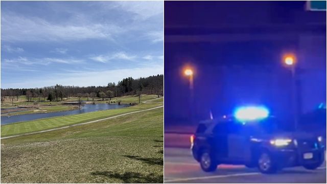 ▲▼美高爾夫球俱樂部爆槍擊「多人中彈」　仍有1槍手在逃。（左圖／臉書Sky Meadow Country Club；右圖／X@scooperon7）