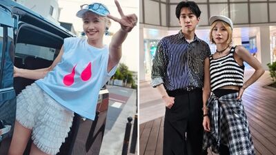 Lulu錄影「台下被拍超甜畫面」陳漢典低調陪同！主持人被閃：婦唱夫隨