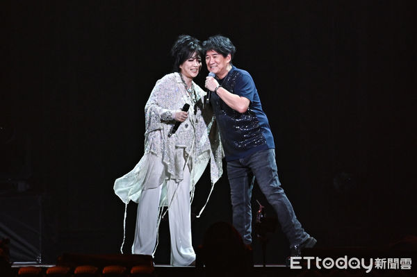 ▲▼周華健【 少年的奇幻之旅 3.0 巡迴演唱會 】，嘉賓齊豫。（圖／記者李毓康攝）