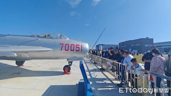 ▲▼  殲六無人機、長春航空展           。（圖／記者任以芳攝）
