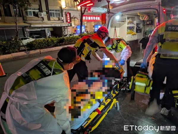 ▲▼新竹死亡車禍。（圖／記者楊永盛翻攝）