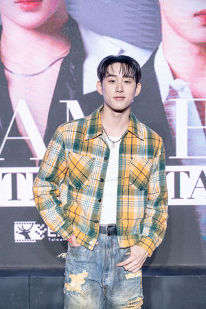 ▲泰星William和Est因合作演出《心跳節拍》，CP人氣爆棚，並來台舉辦首次雙人見面會。（圖／無限娛樂提供）