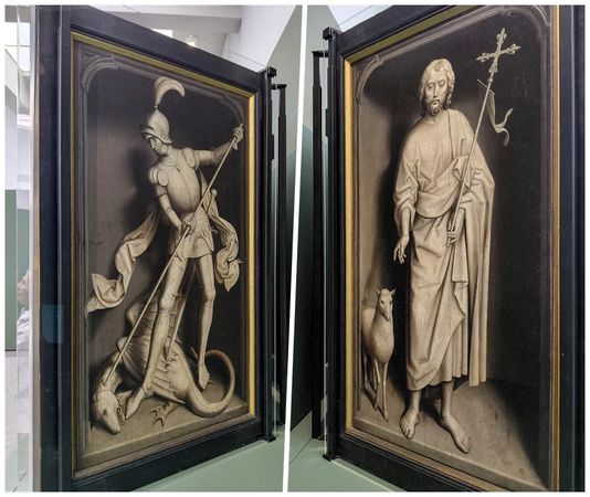 ▲▼布魯日代表博物館「格羅寧格博物館」重點館藏介紹、參觀資訊說明。（圖／部落客Leo提供）