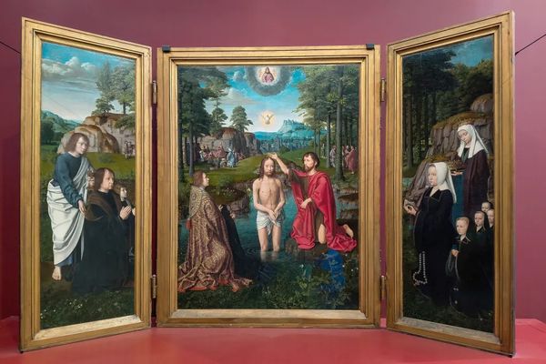 ▲▼布魯日代表博物館「格羅寧格博物館」重點館藏介紹、參觀資訊說明。（圖／部落客Leo提供）