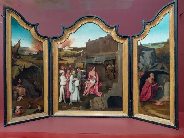 ▲▼布魯日代表博物館「格羅寧格博物館」重點館藏介紹、參觀資訊說明。（圖／部落客Leo提供）