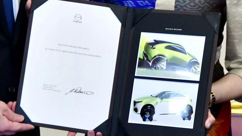 ▲Mazda即將在東南亞市場量產全新入門休旅。（預想圖／翻攝自《kolesa.ru》）