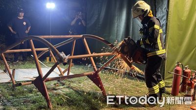 「以破壞換生機」 台南義消鍛鍊破壞器材技能守護市民