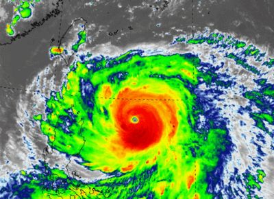 「風王」樺加沙更強了陸警擴2縣市　13級強風吹台！紫爆豪雨熱區曝