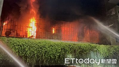 快訊／台南中西區住宅大火！2樓全面燃燒　5人脫困1人搜救中