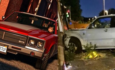 太扯...英女子玩《GTA》結果遇警匪大戰　車撞進現實臥室超驚悚