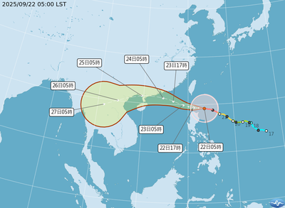 LIVE／強颱樺加沙「估中午觸陸」　氣象署最新說明