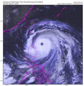 「未來12小時」是樺加沙最巔峰狀態 天氣粉專:有機會再增強