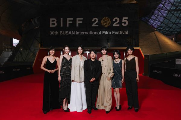 ▲《女孩不平凡》主演登上釜山影展。（圖／綺影發行提供）