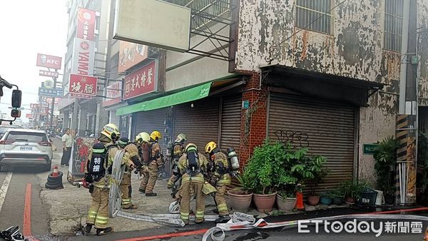▲永康區復國一路與中正北路2起火警，因「有無住警器」差別極大，一直無人受困，一件受困及時獲救。（記者林東良翻攝，下同）