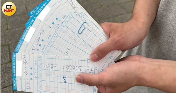 張志宏違反勞基法，高薪低報員工勞保外，還要員工在打卡紀錄上做假，僅讓員工月休6天。（圖／翁靖祐攝）