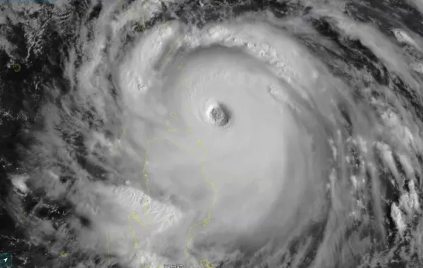 ▲「樺加沙」將直撲廣東。（圖／翻攝自微博）