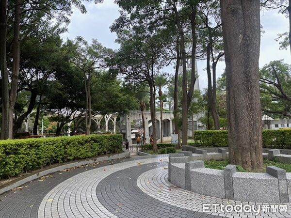 ▲游姓男子在朝陽公園內酒後遭壯碩的黃男毆打送醫不治。（圖／桃園警分局提供、下同）