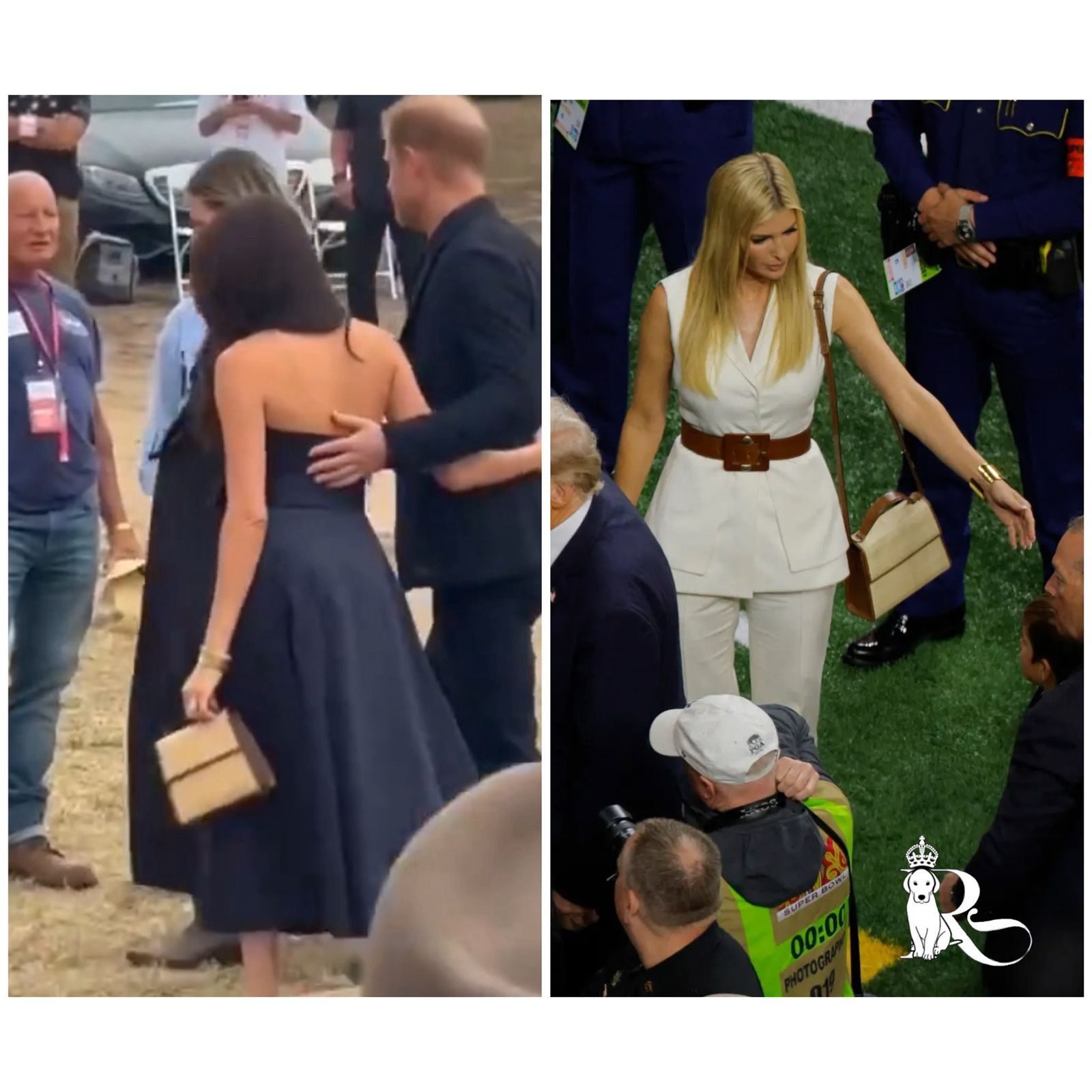 哈利王子破冰父親後「合體梅根送愛」　她「撞包伊凡卡」13萬行頭搶鏡