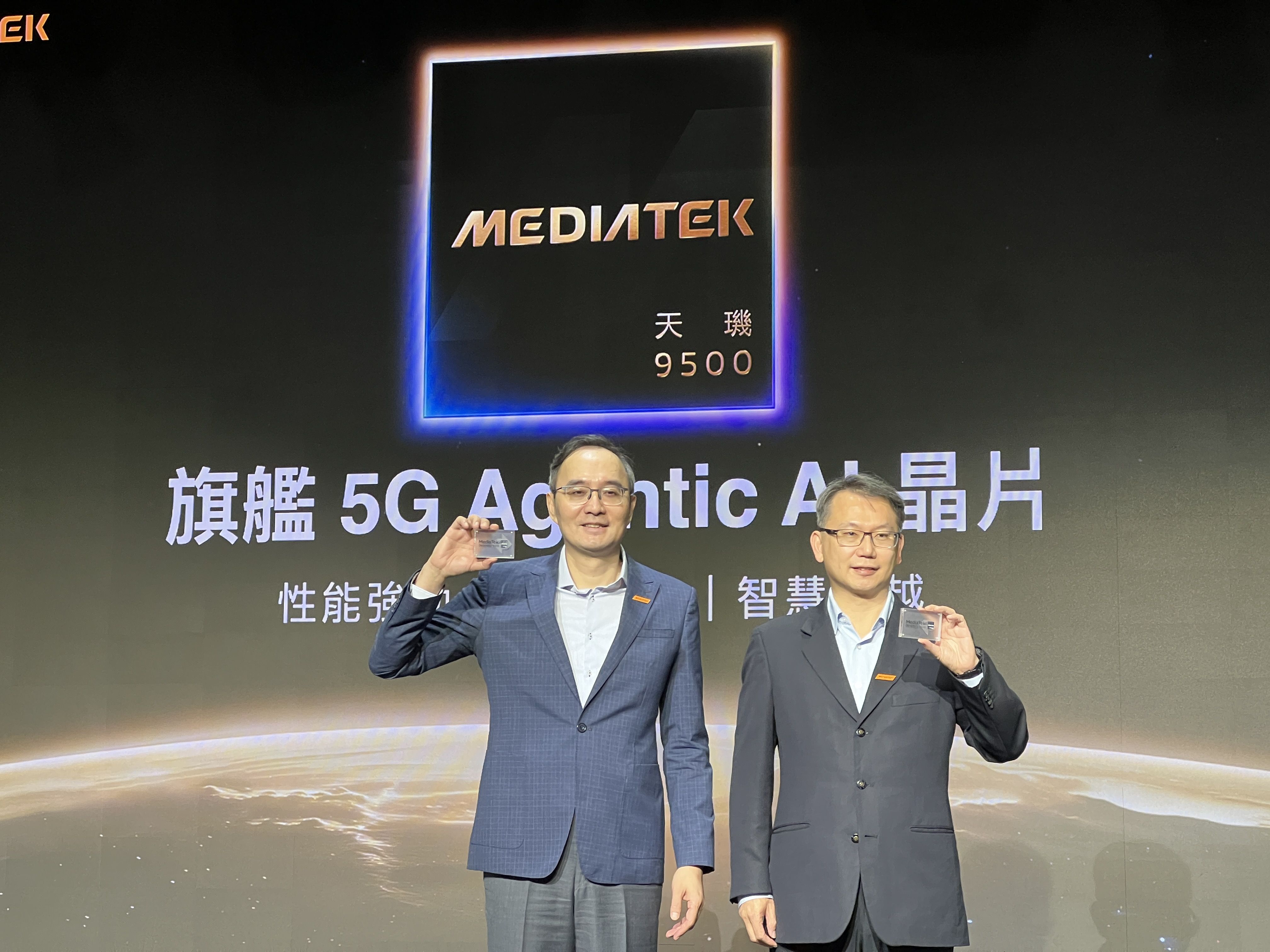 ▲▼聯發科總經理暨營運長陳冠州（左）與資深副總經理徐敬全。（圖／記者高兆麟攝）