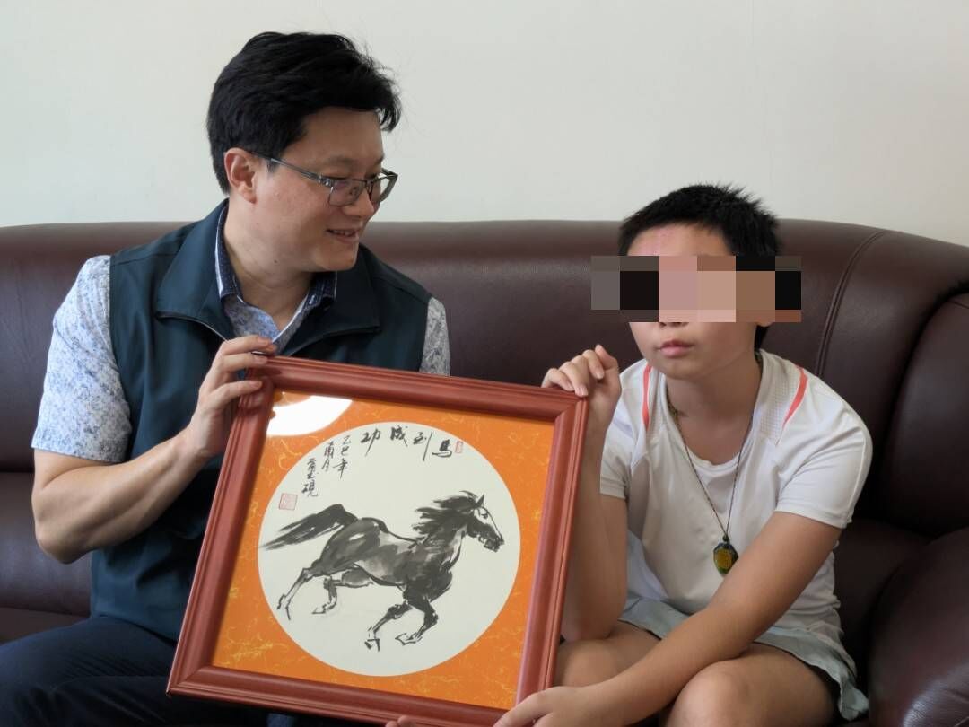 ▲▼台南,風災,颱風,慰問,徐健麟,黃偉哲。（圖／台南市政府提供）