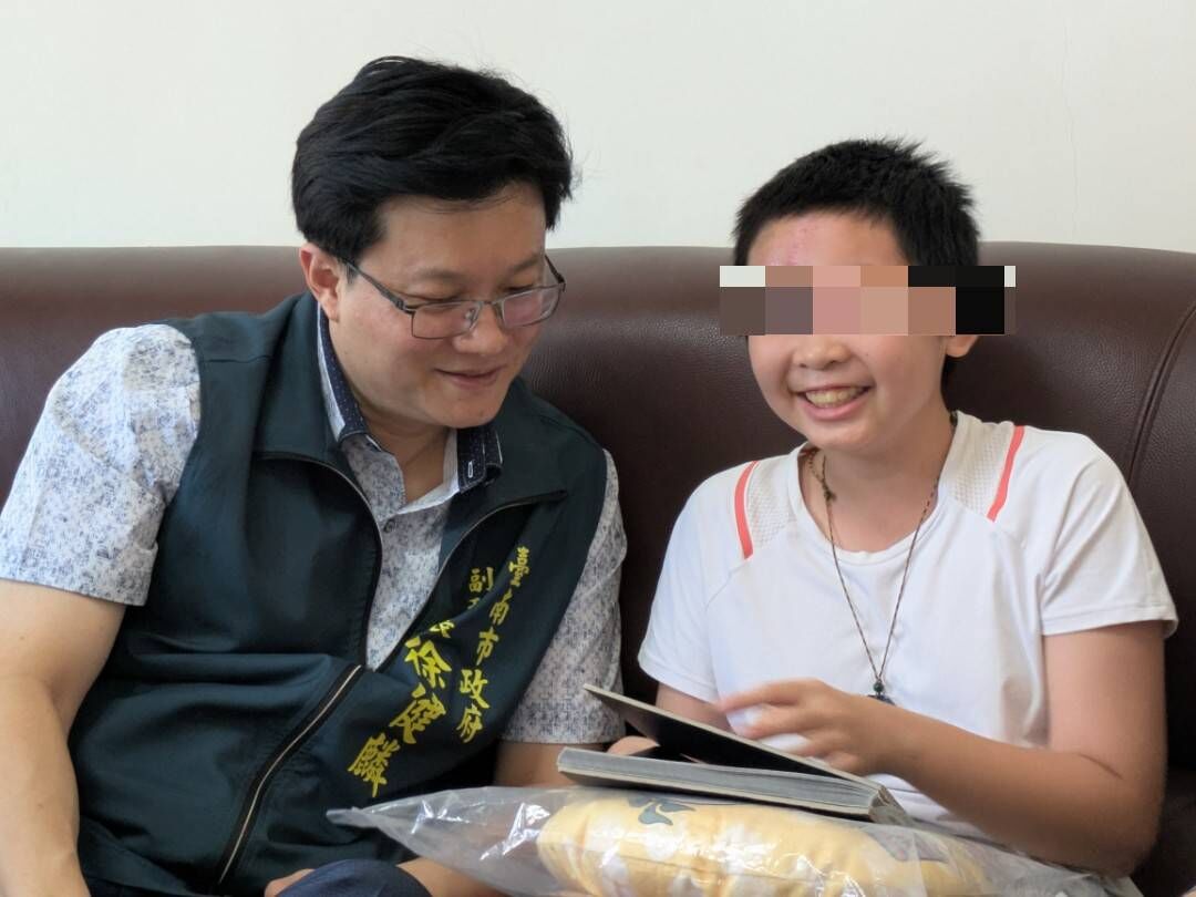 ▲▼台南,風災,颱風,慰問,徐健麟,黃偉哲。（圖／台南市政府提供）