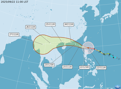 LIVE／樺加沙觸陸「11縣市大豪雨特報」　氣象署最新說明