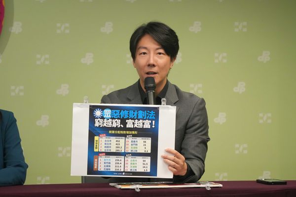 ▲▼民進黨發言人吳崢、台北市議員林亮君、台中市議員黃守達今（22日）召開「要拿又要嘴 蔣盧做事沒半撇」記者會。（圖／民進黨提供）