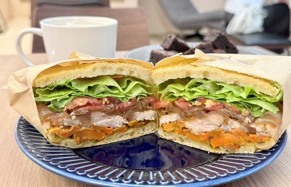 ▲▼江子翠美食DWICH D&rsquo;EMMA 艾瑪士歐風三明治。（圖／部落客小虎提供）