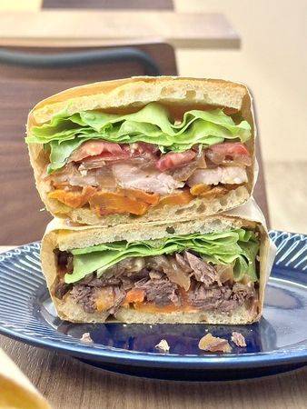 ▲▼江子翠美食DWICH D&rsquo;EMMA 艾瑪士歐風三明治。（圖／部落客小虎提供）