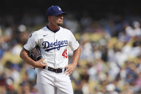 ▲▼道奇後援投手崔南再次砸鍋，9月狀態不佳。（圖／達志影像／美聯社）