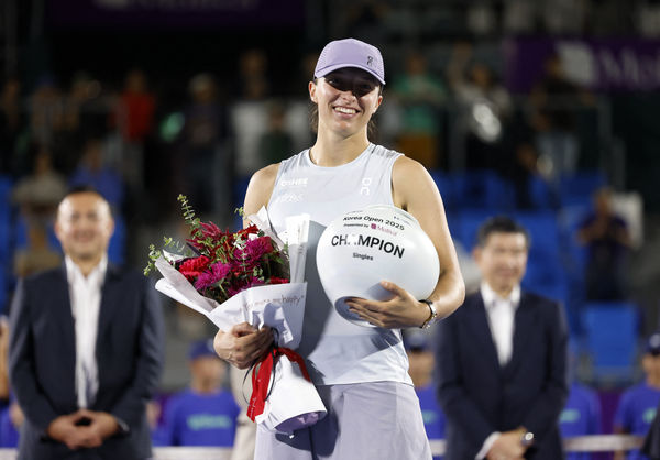 ▲首爾賽／數據居劣勢仍奪冠　斯威亞蒂逆轉奪生涯第25座冠軍。（圖／路透）