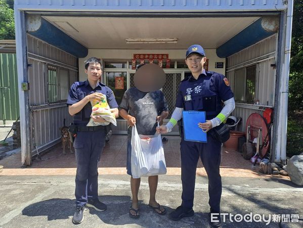 ▲新豐派出所暖警守護弱勢家庭。（圖／記者楊晨東翻攝）