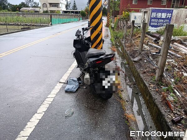 ▲花蓮死亡車禍，20歲黃男酒駕上路，自撞電桿釀1死1重傷。（圖／地方中心翻攝，下同）