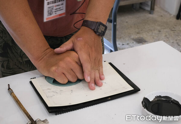 ▲彰化旅遊,八卦山風景區,八卦山大佛,卦山村,野花小姐,雷打石,踏印版圖工作坊。（圖／記者彭懷玉攝）