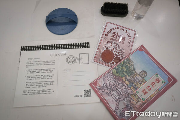 ▲彰化旅遊,八卦山風景區,八卦山大佛,卦山村,野花小姐,雷打石,踏印版圖工作坊。（圖／記者彭懷玉攝）