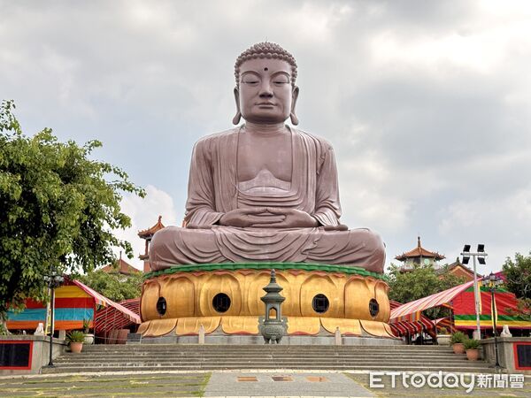 ▲彰化旅遊,八卦山風景區,八卦山大佛,卦山村,野花小姐,雷打石,踏印版圖工作坊。（圖／記者彭懷玉攝）
