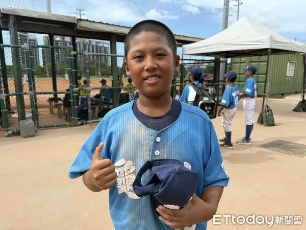 ▲桃園盃龜山國小張晉銘 。（圖／記者楊舒帆攝）