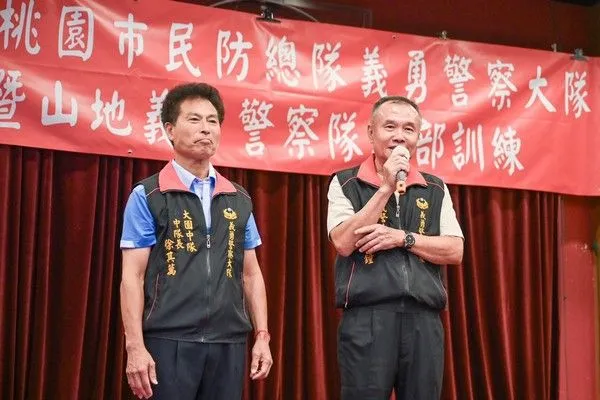 ▲桃園義勇警察大隊績優人員表揚　