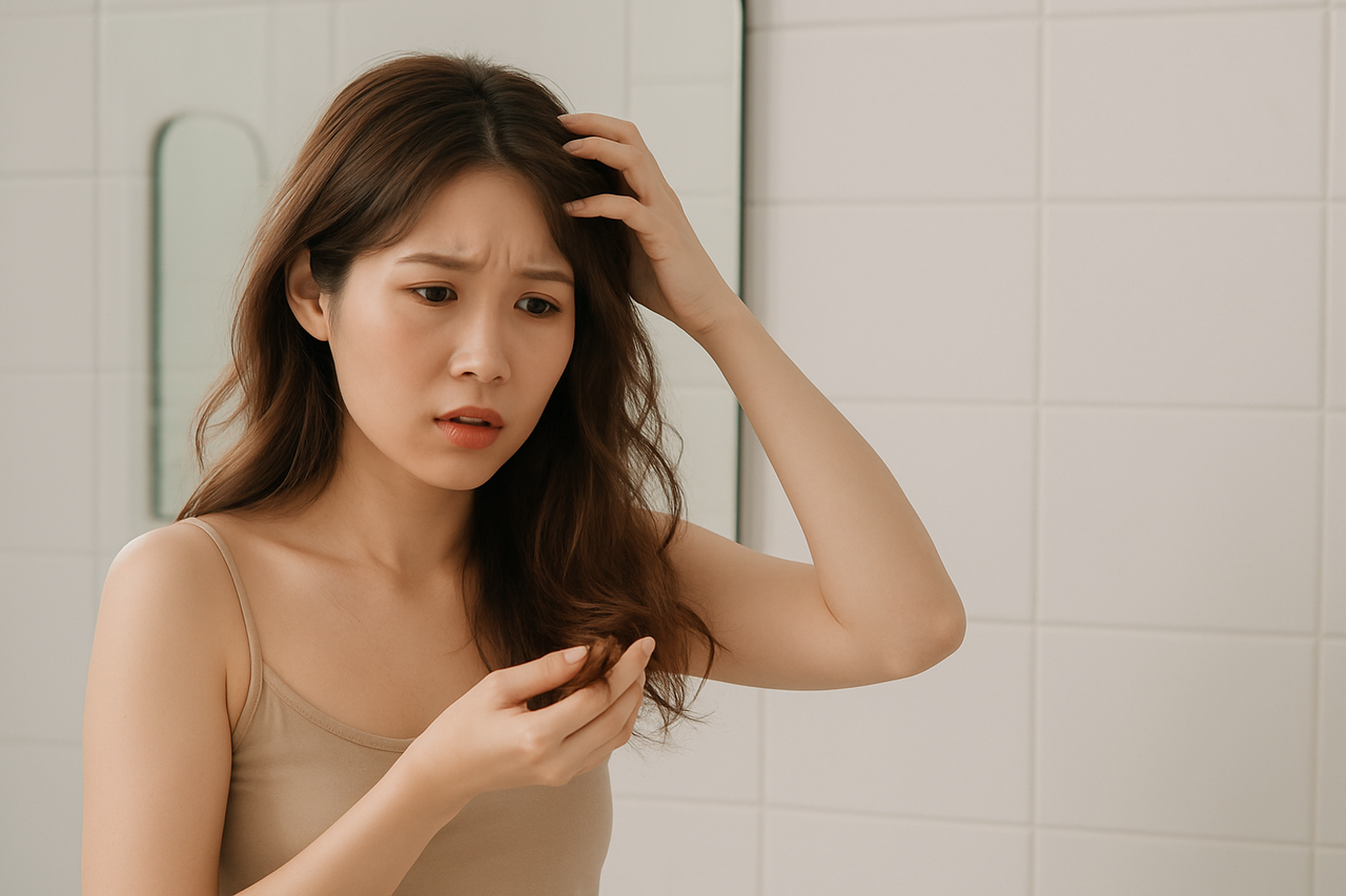 染髮,燙髮,造型,髮絲,頭髮。（圖／AI）