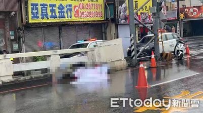 快訊/台南東區小貨車碰撞機車! 女騎士「腦漿外溢」慘死
